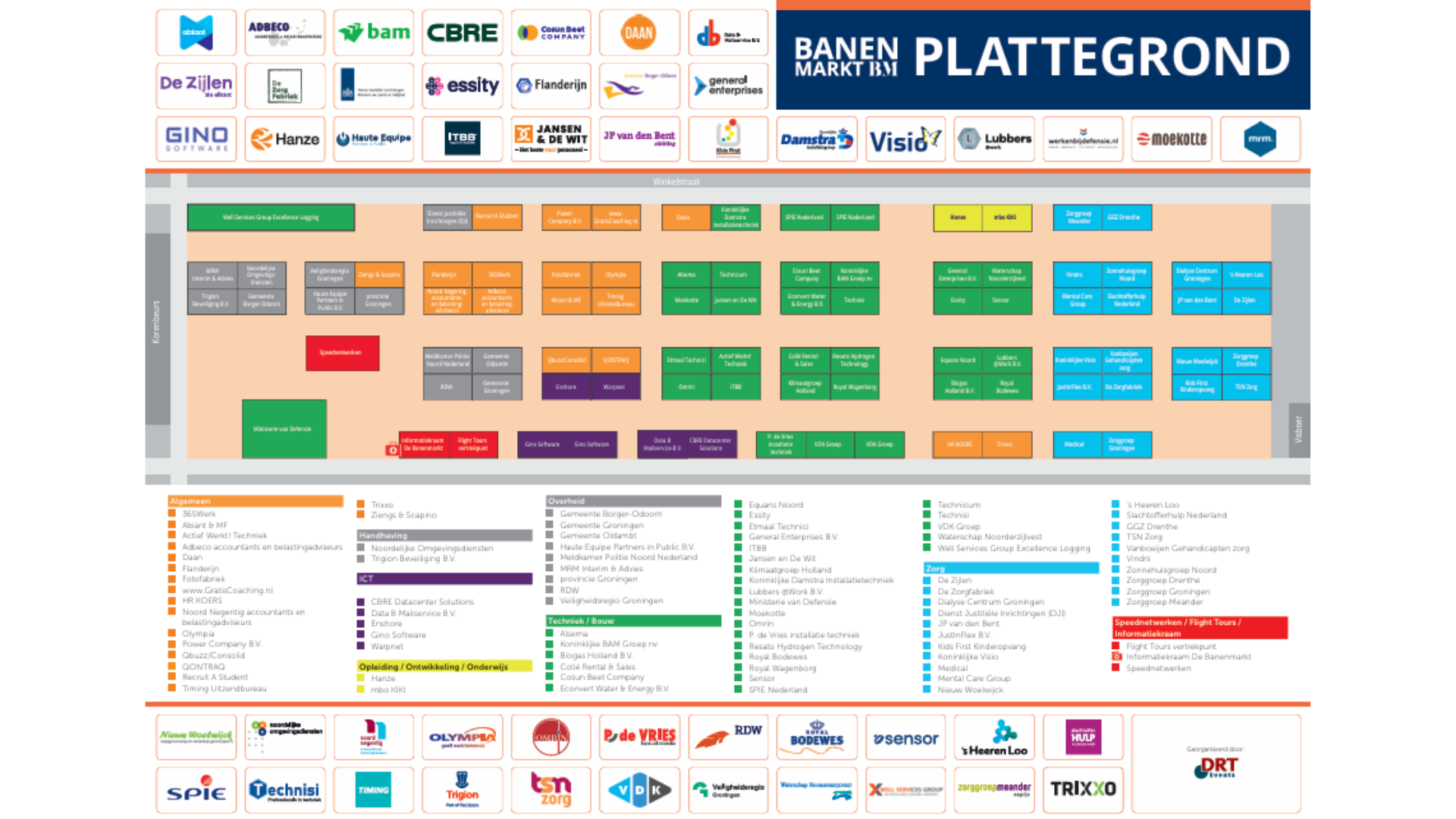 Plattegrond De Banenmarkt Groningen 2024