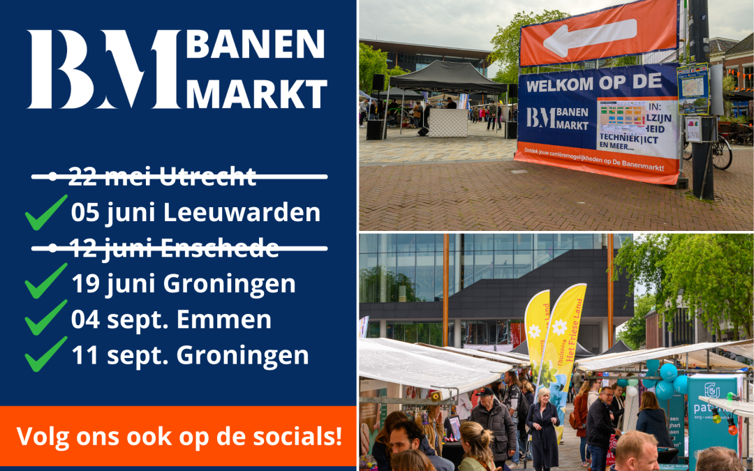De Banenmarkt in Utrecht en Enschede geannuleerd