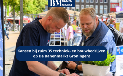 Techniek en bouw volop vertegenwoordigd op De Banenmarkt Groningen