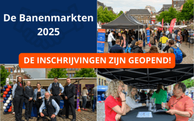 De inschrijvingen voor De Banenmarkten 2025 zijn geopend!