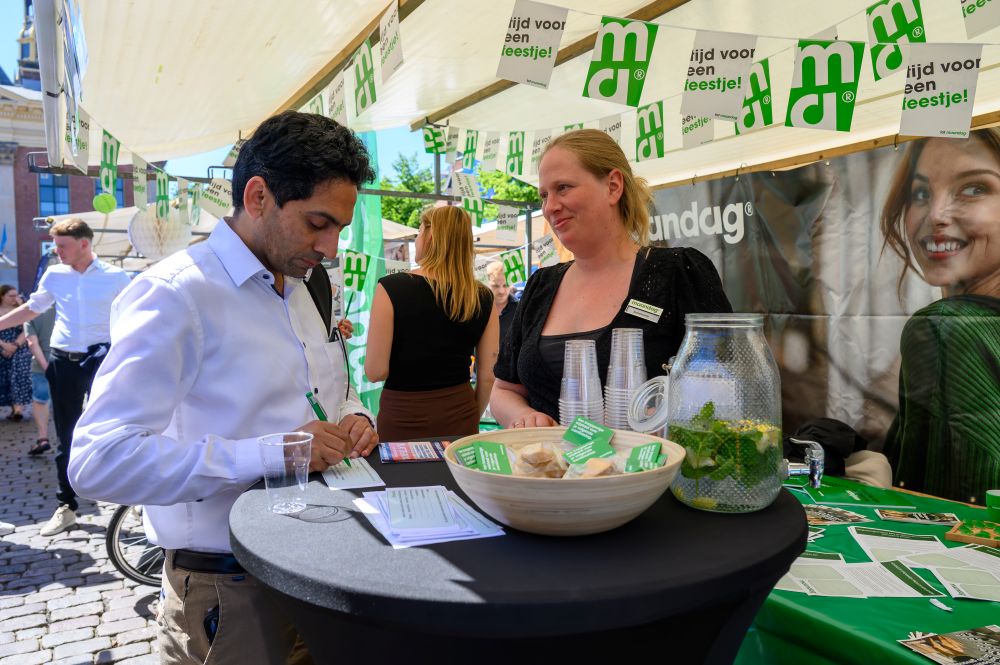 De Banenmarkt Groningen op de Vismarkt