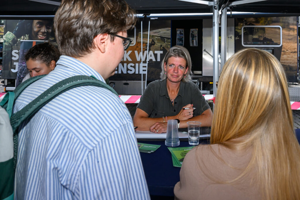 Persoonlijk gesprek met een recruiter