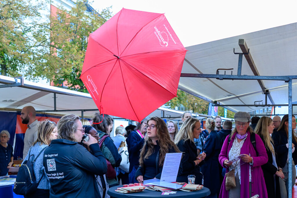 De Banenmarkt Groningen op de Vismarkt